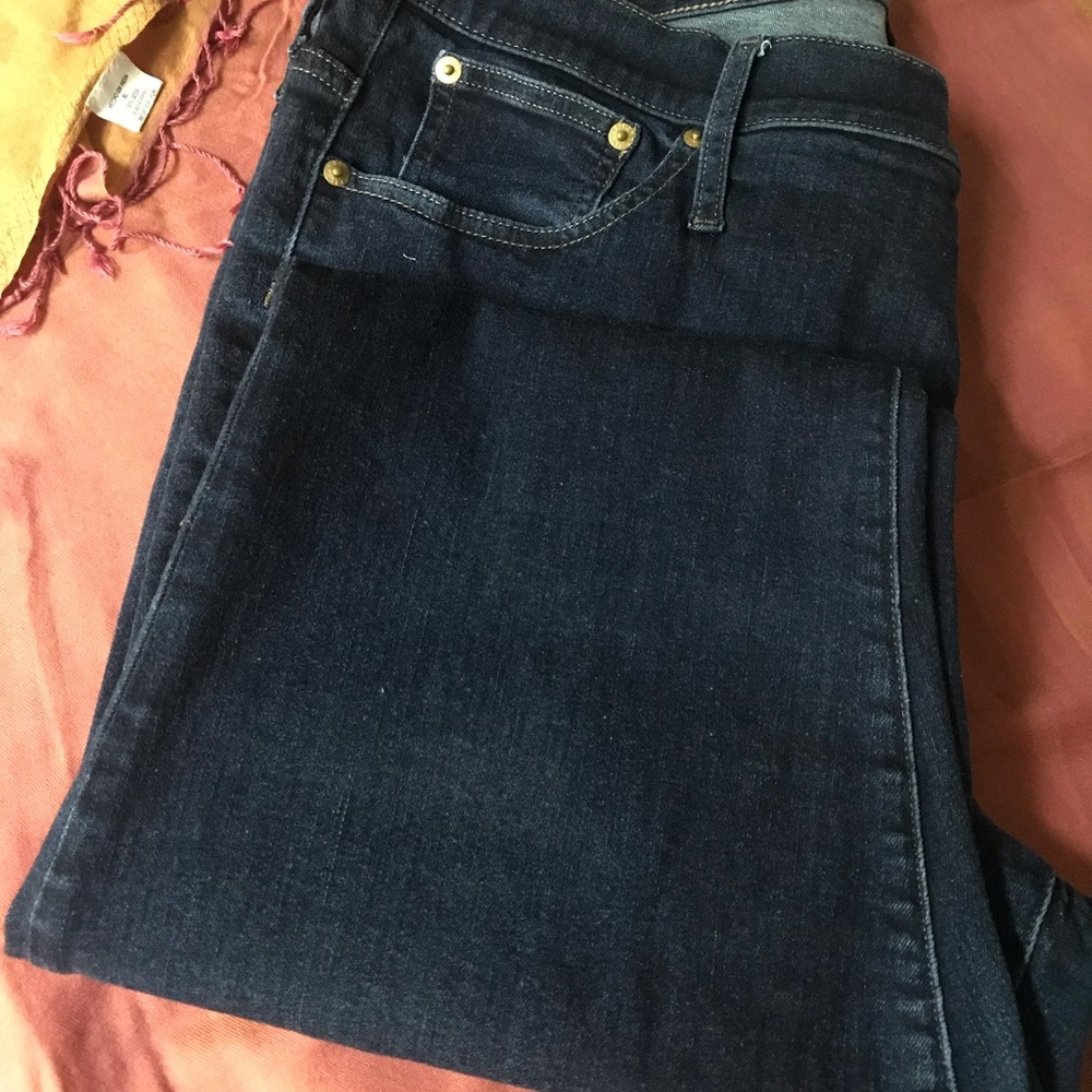 J. Crew Blue Skinny Jeans Premium Denim